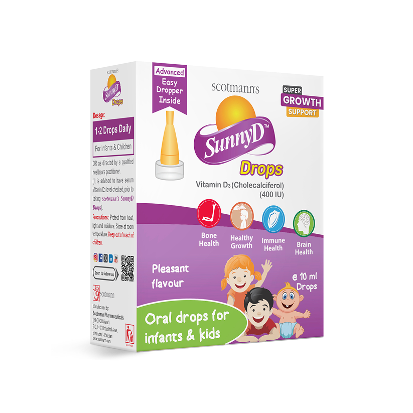 Scotmann’s SunnyD Oral Drops - (Infants & Kids)