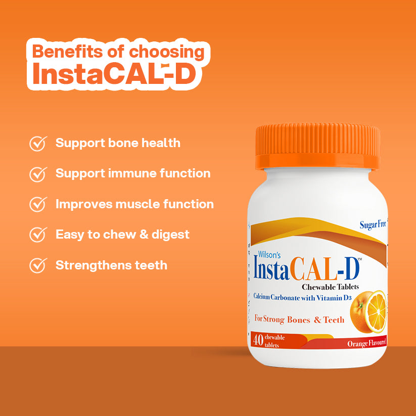 Wilson’s InstaCAL-D - 40 Chewable Tablets