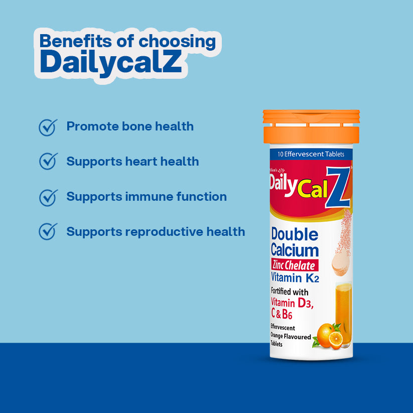 Wilson’s DailyCal-Z 10 Effervescent Tablets