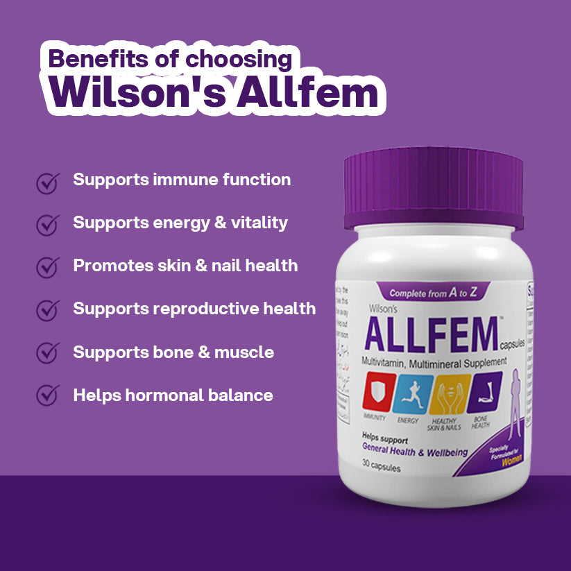 Wilson's ALLFEM - 30 Capsules