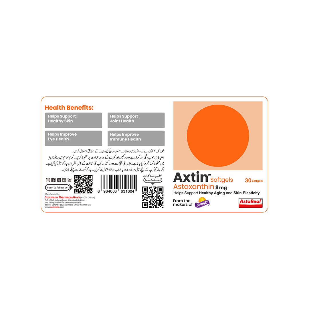 Axtin 8mg - 30 Softgels