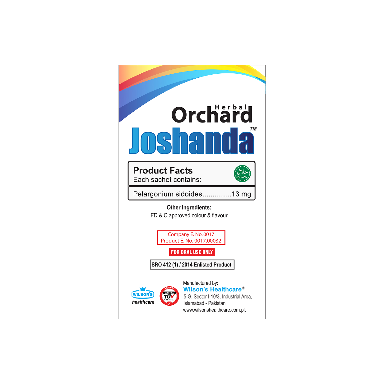 Wilson’s Orchard Joshanda - 10 Sachet