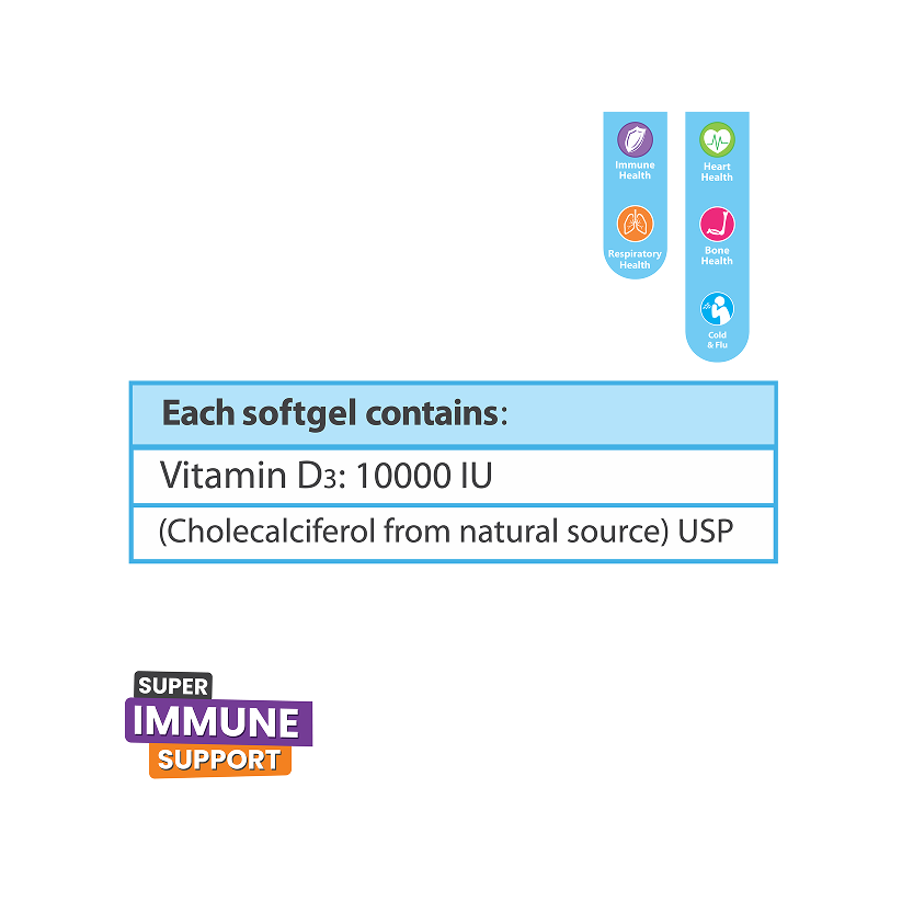 Scotmann’s SunnyD 10000IU - 30 Softgels