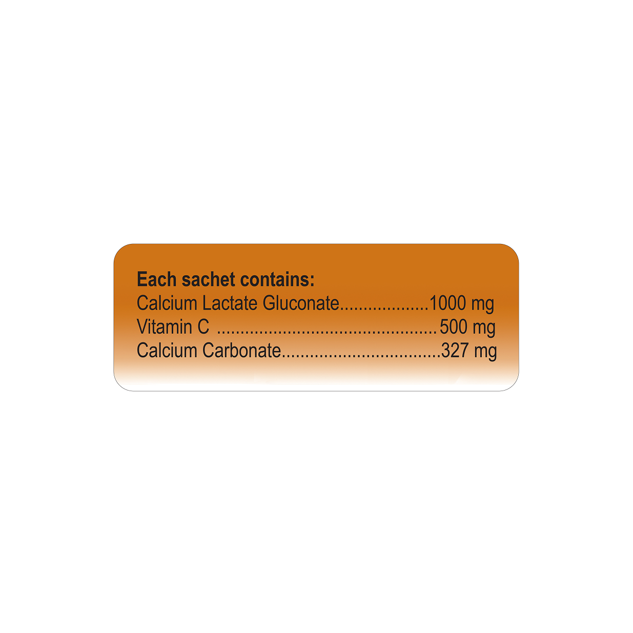 Wilson’s Calcee 500 sachet (Orange)