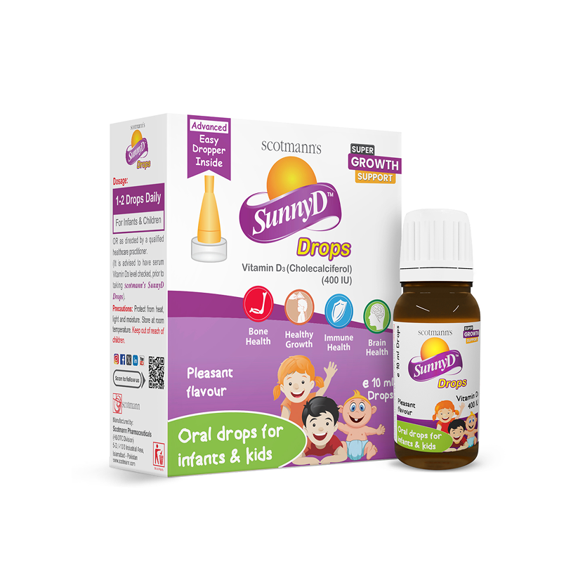 Scotmann’s SunnyD Oral Drops - (Infants & Kids)