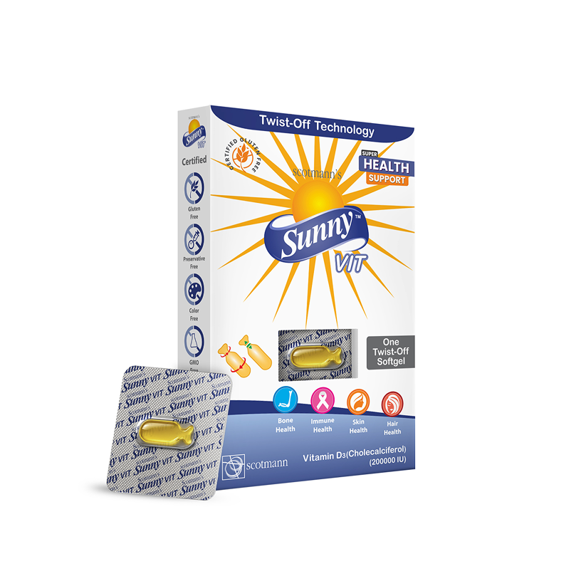 Scotmann’s Sunny Vit Twist-off - Softgel
