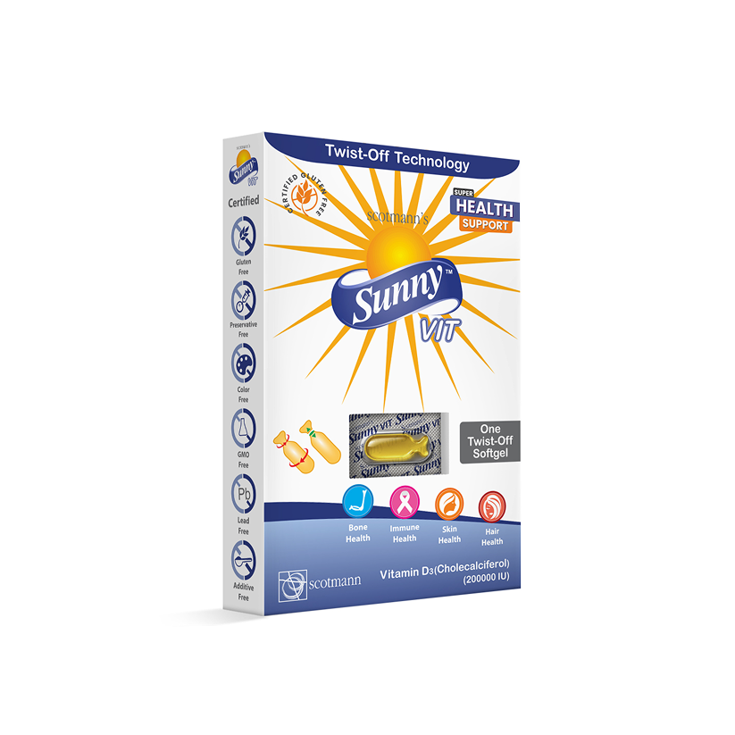 Scotmann’s Sunny Vit Twist-off - Softgel