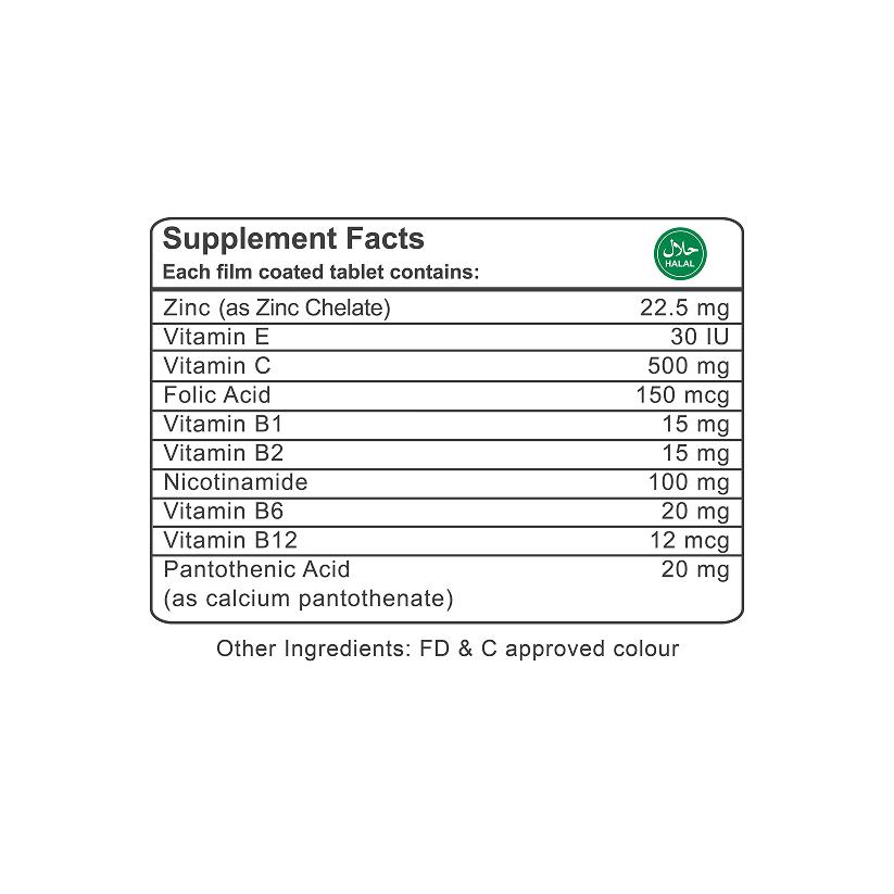 Wilson’s Supreme Z - 30 Tablets